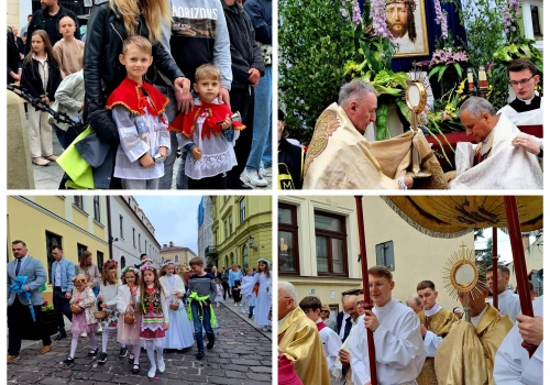 ’Mamy dar niesienie w sobie Jezusa Chrystusa i wnoszenia go w otaczający nas świat’ – mówił bp Jeż w uroczystość Bożego Ciała