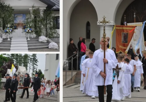Uroczysta procesja Bożego Ciała przeszła ulicami Kulesz Kościelnych