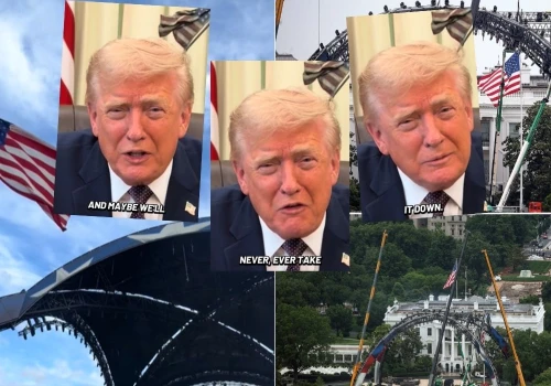 Trump ogłosił, że arena UFC pod Białym Domem to trochę taka wieża Eiffla i mogłaby tam zostać na stałe