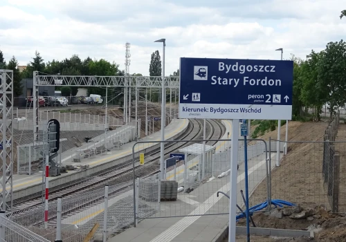 Stacja w Starym Fordonie na wykończeniu, ale na razie jeszcze nie zatrzymają się pociągi