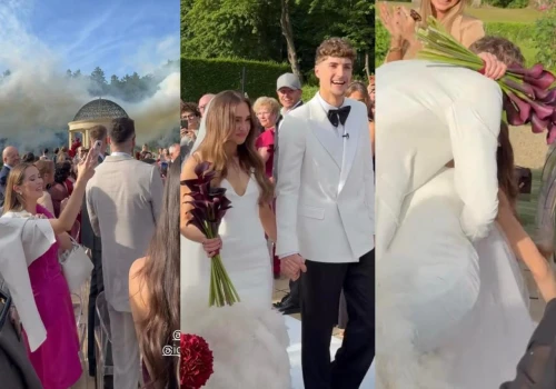Daria Syta i Igor Grobelny wzięli ślub pod Warszawą. Mamy pierwsze zdjęcia z uroczystości