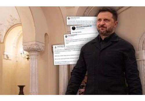Zełenski wzywa Putina. Szef MSZ Ukrainy: 