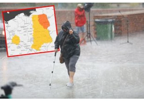 Potężne burze podzielą kraj. Pomarańczowe ostrzeżenia IMGW