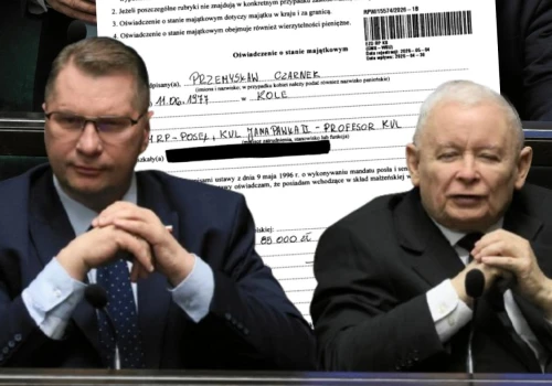 Oszczędności Czarnka wzrosły sześciokrotnie, a Kaczyńskiego się skurczyły. Są dane z PiS-u
