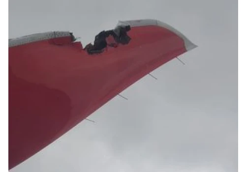 Miało być uroczyste przyjęcie. Airbus A350 Iberii uszkodzony