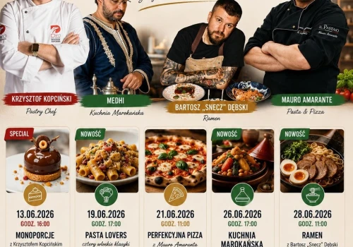 Czerwiec pełen smaków w Akademii Kulinarnej Il Pastaio!