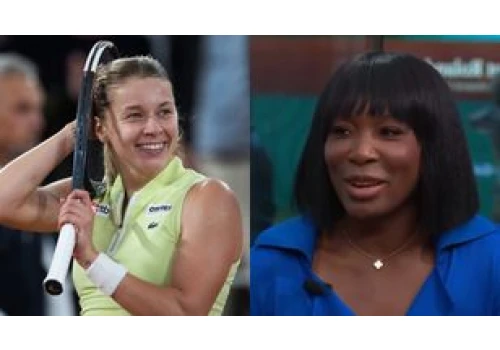 Venus Williams zachwyca się Mają Chwalińską i ogłasza: 