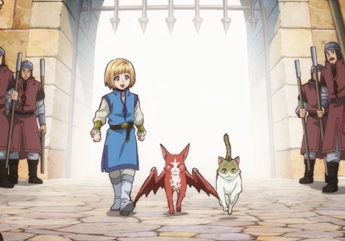 Smok niczym kot. To będzie przyjemne anime w klimatach fantasy