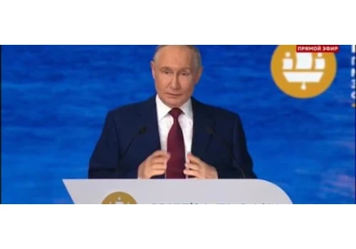 Putin widzi świetlaną przyszłość Rosji. Sposób na ukraińskie drony znajdzie