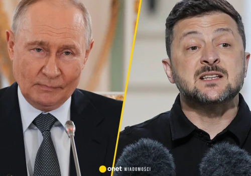 Wołodymyr Zełenski reaguje na słowa Władimira Putina. 
