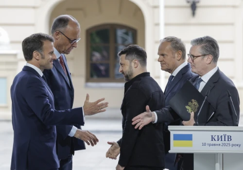 Macron, Merz i Starmer – tylko ta trójka spotka się w niedzielę z prezydentem Ukrainy