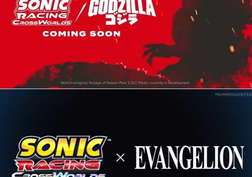 Sonic Racing: Crossworlds odwiedzają go Godzilla i Evangelion