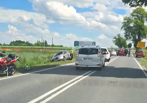 Kierowca zasłabł, doszło do zderzenia