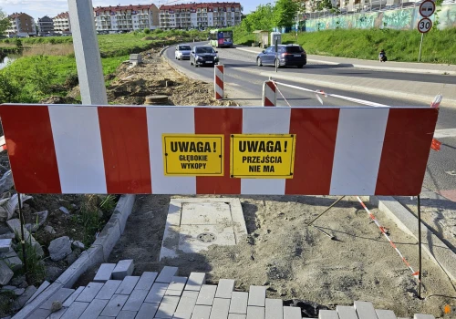 Rozpoczęła się inwestycja za ponad 1,3 mln zł na ul. Bartąskiej. „Czasowe niedogodności przełożą się na trwałą poprawę bezpieczeństwa”