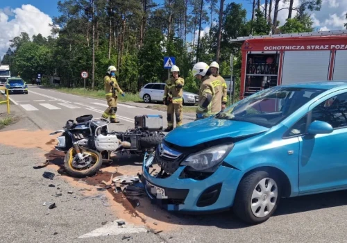 Trudne popołudnie na trasie do Brus. Mundurowi musieli zatrzymać prawo jazdy 47-latce