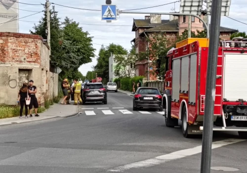 Dwie kolizje, jedna z udziałem dzieci
