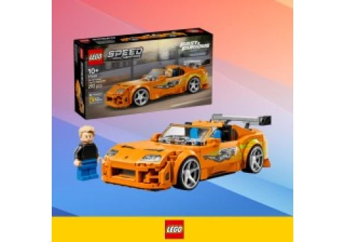 Zestaw LEGO Speed Champions Szybcy i Wściekli: Toyota Supra MK4 za 84 zł w Amazon PL!