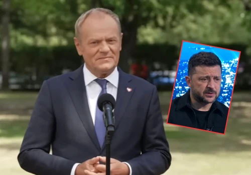 „Szlag mnie trafia”. Tusk walnął pięścią w stół, chodzi o spór z Zełenskim