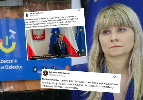 Pracownicy Biura Rzecznika Praw Dziecka oskarżają szefostwo o mobbing