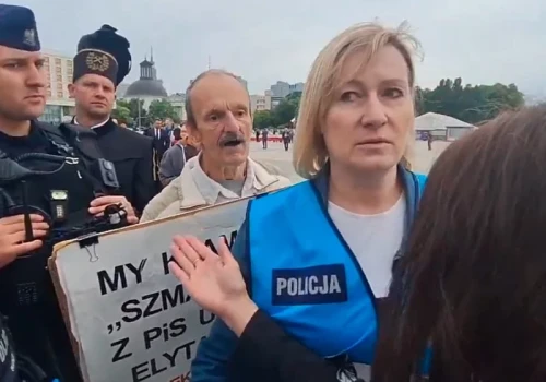 Mężczyzna uderzył poseł PiS. Wrzeszczał 