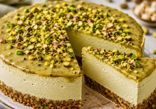 Pistacjowy hit na każdą okazję. Ten sernik robi ogromne wrażenie