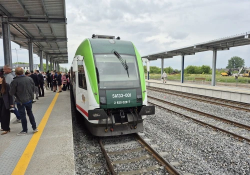 Pociągi pasażerskie wróciły do Łomży po 33 latach