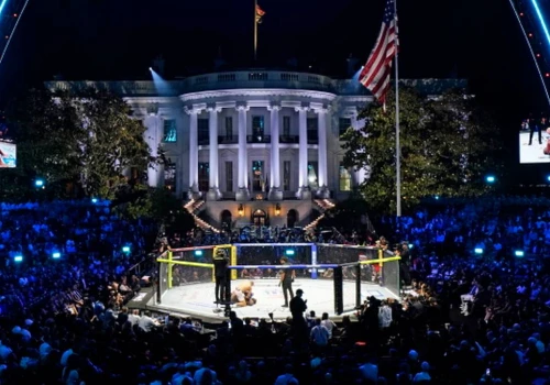 Nawrocki na urodzinach Trumpa. Historyczna gala UFC przed Białym Domem