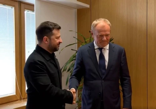 Tusk spotkał się z Zełenskim. Prezydent Ukrainy poinformował o kulisach