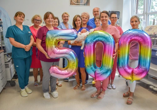 Podwójna radość w BCO - Szpitalu Miejskim. Placówka świętowała narodziny 500. dziecka
