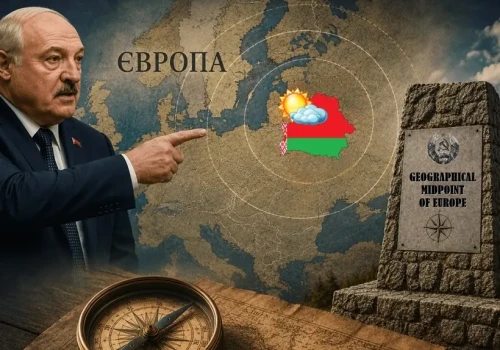 Wyjaśnił ciemniakom: Białoruś – to centrum Europy