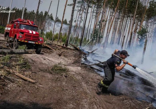 3 600 hektarów. Ujawniono skalę pożaru w ukraińskiej części Strefy Czarnobylskiej