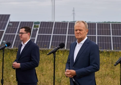 Tusk chwali inwestycję. Obajtek: Cieszę się, że podoba się Panu nasza farma