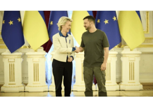 Szefowa KE: Ukraina pilnie potrzebuje wzmocnienia obrony powietrznej