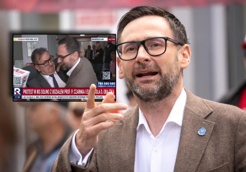 Daniel Obajtek zapowiada strajk głodowy! Dantejskie sceny pod Solino