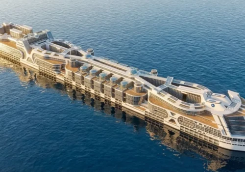 Chcą budować pływające megamiasto. Statek ma być 6 razy dłuższy od Titanica