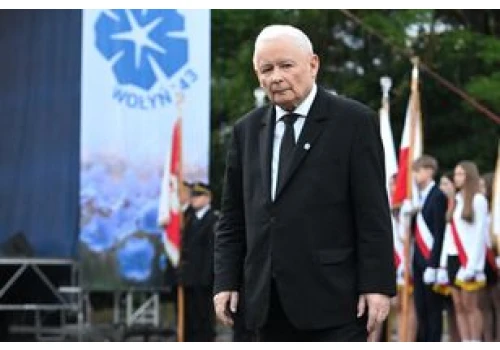 Kaczyński zdecydowanie ws. Ukrainy. "Nie może wejść do UE z banderyzmem"