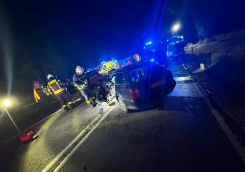 Tragiczny wypadek na DK 58. Nie żyje 17-latek