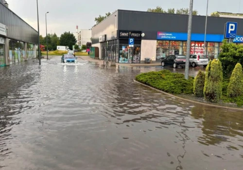 Olechów pod wodą. „Aquapark powstał przed terminem”