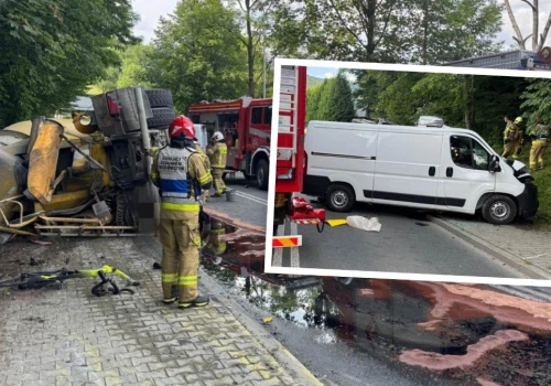 Tragiczny wypadek pod Żywcem. Uczestniczył w nim Opolanin