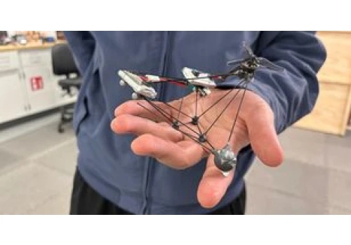 Nowatorski dron "Phantom Twist". Prawie go nie widać, gdy pracuje