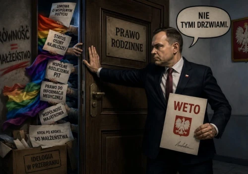 Weto, które zatrzasnęło tylne drzwi