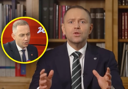 Wiceszef MON pokazał TO nagranie z Nawrockim i zarzucił mu kłamstwo. W Pałacu zawrzało, jest reakcja!