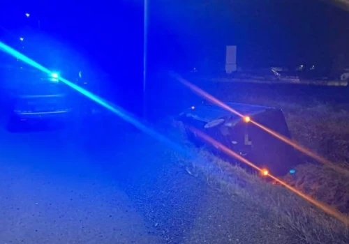 Wjechał do rowu i próbował uciec. Świadek ruszył za nim