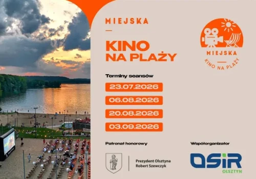 Kino na plaży wraca na Miejską! Letnie seanse filmowe pod gołym niebem