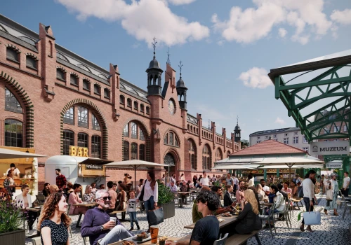 Wielki food hall nad morzem szykuje się już do otwarcia. LISTA LOKALI