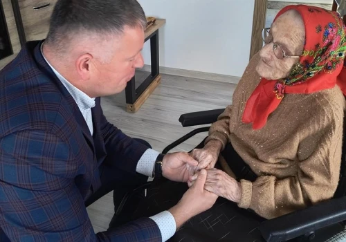 106 lat pani Władzi z Okrajnika! – ZDJĘCIA