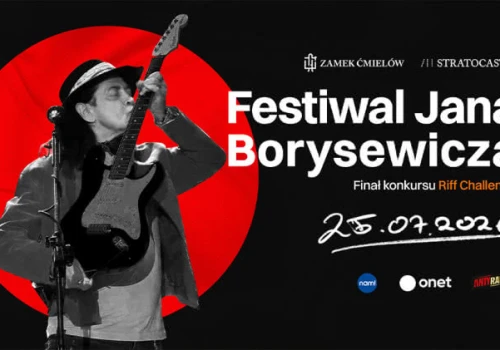 Jan Borysewicz zaprasza na własny festiwal. Ćmielów na jeden dzień stanie się gitarową stolicą Polski