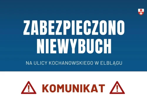 Niewybuch na Kochanowskiego
