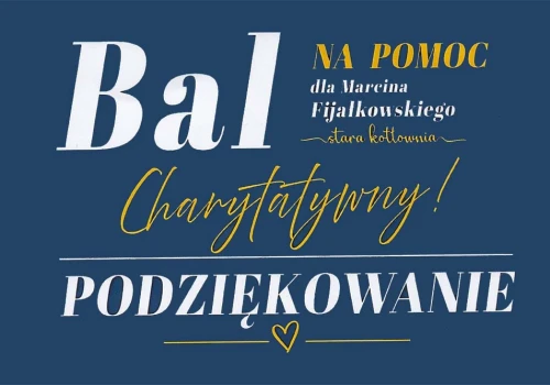 Podsumowanie akcji pomocy dla Marcina