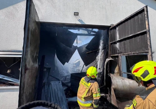 Ogień zajął gigantyczny kurnik. W płomieniach zginęło 13 tysięcy ptaków!
